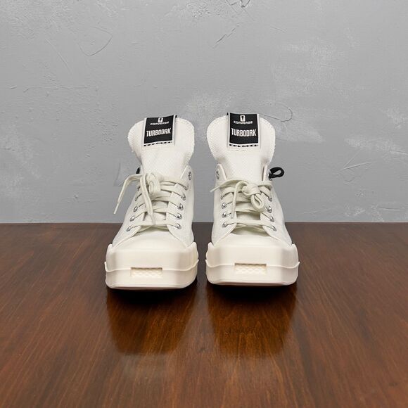 NIB Rick Owens x Converse Turbodrk Chuck 70 Sneakers 172345C Men's 10, EU 44 NEW - Picture 10 of 10